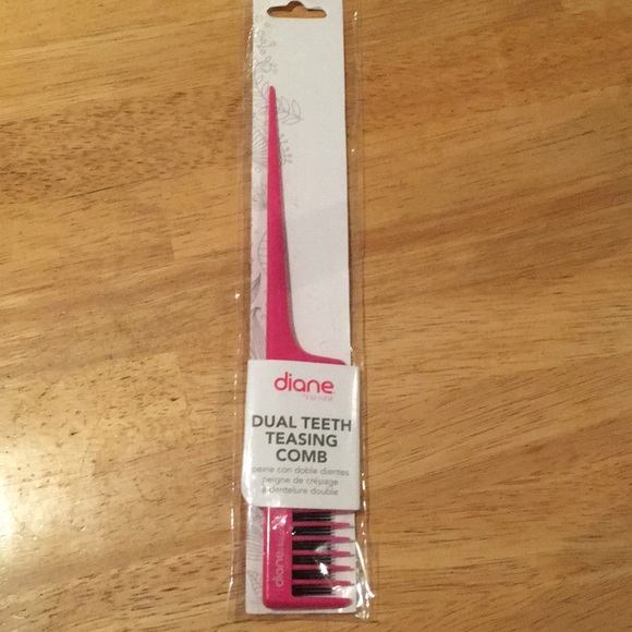 NWT Dual Teeth Teasing Comb in Pink - Picture 1 of 3